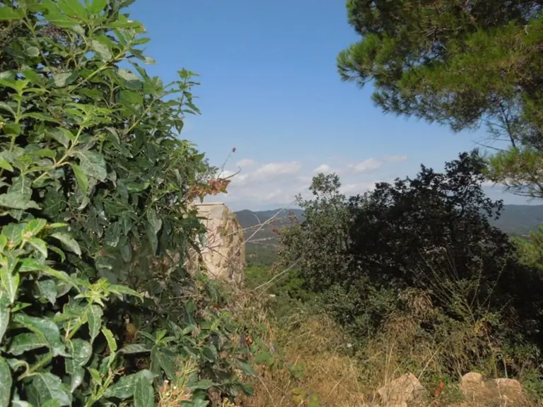 una parcela en la urbanización Serra Brava, a unos 2km de Lloret de mar/Costa Brava