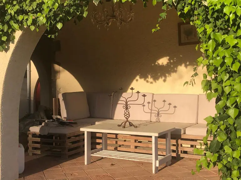 Finca rústica con vistas al mar y total privacidad en Lloret de Mar