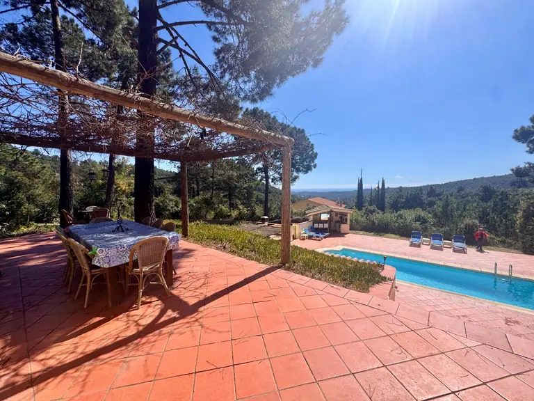 Finca rústica con vistas al mar y total privacidad en Lloret de Mar