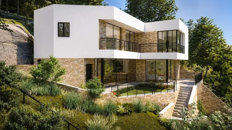 TERRENO URBANO EN VENTA CON PROYECTO DE VIVIENDA UNIFAMILIAR Y PISCINA INCLUIDO