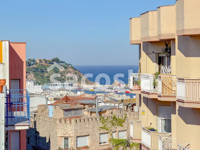 Piso con vistas al mar y a la montaña en Els Pavos, Blanes